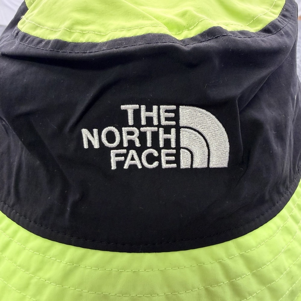 The North Face Cypress Nylon Bucket Hat Unisex Size S/M Sharp Green FlashDry NWT - Picture 2 of 5